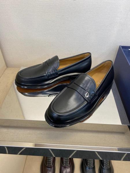 Dior Granville Loafer Black Smooth Calfskin 3LO129ZGK_H900