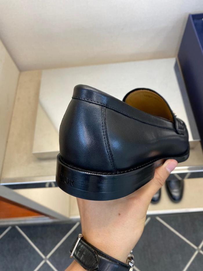 Dior Granville Loafer Black Smooth Calfskin 3LO129ZGK_H900