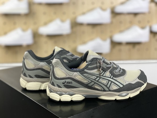 ASICS Gel-NYC Oatmeal Obsidian Grey