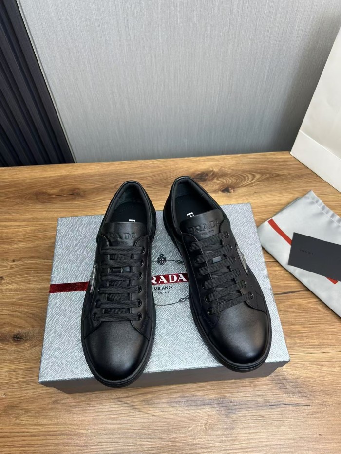 Prada Leather and Re-Nylon sneakers 2EE376_3LNW_F0002_F_G000