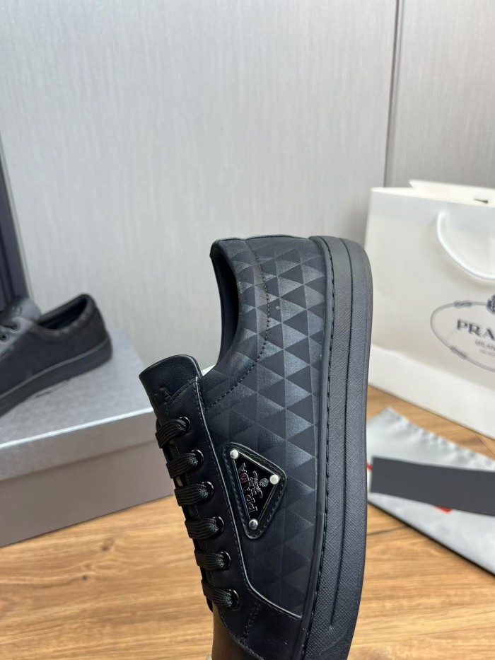 Prada Leather and Re-Nylon sneakers 2EE376_3LNW_F0002_F_G000