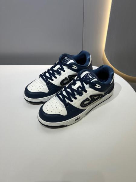 DIOR B57 Low top Skateboard Shoes Marine Blue