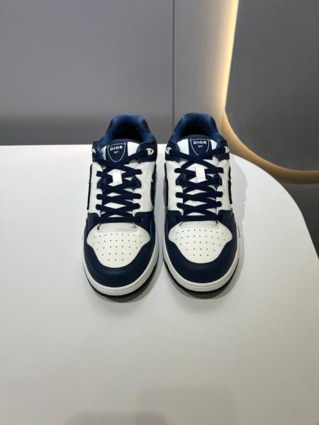 DIOR B57 Low top Skateboard Shoes Marine Blue