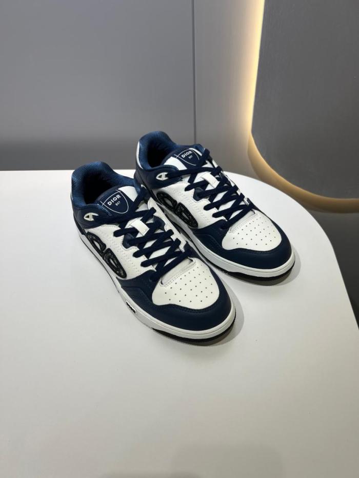 DIOR B57 Low top Skateboard Shoes Marine Blue