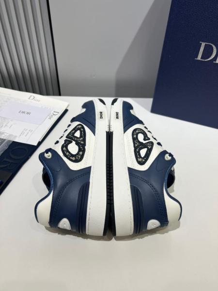 DIOR B57 Low top Skateboard Shoes Marine Blue