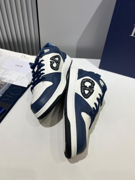 DIOR B57 Low top Skateboard Shoes Marine Blue