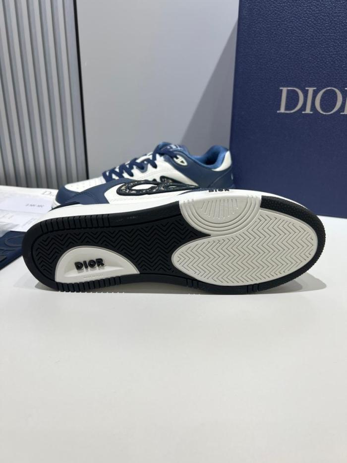DIOR B57 Low top Skateboard Shoes Marine Blue