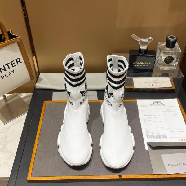 Balenciaga x adidas Speed Trainer White 717591WBDV19010