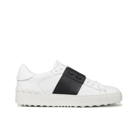 Valentino Garavani Open Sneaker White Black VW2S0781BLUA01