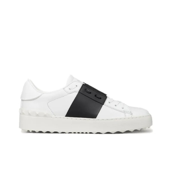Valentino Garavani Open Sneaker White Black VW2S0781BLUA01