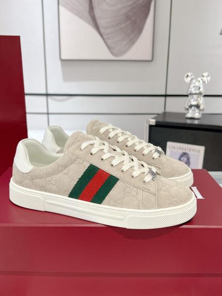 Gucci Ace Sneaker 'GG Oatmeal Suede'