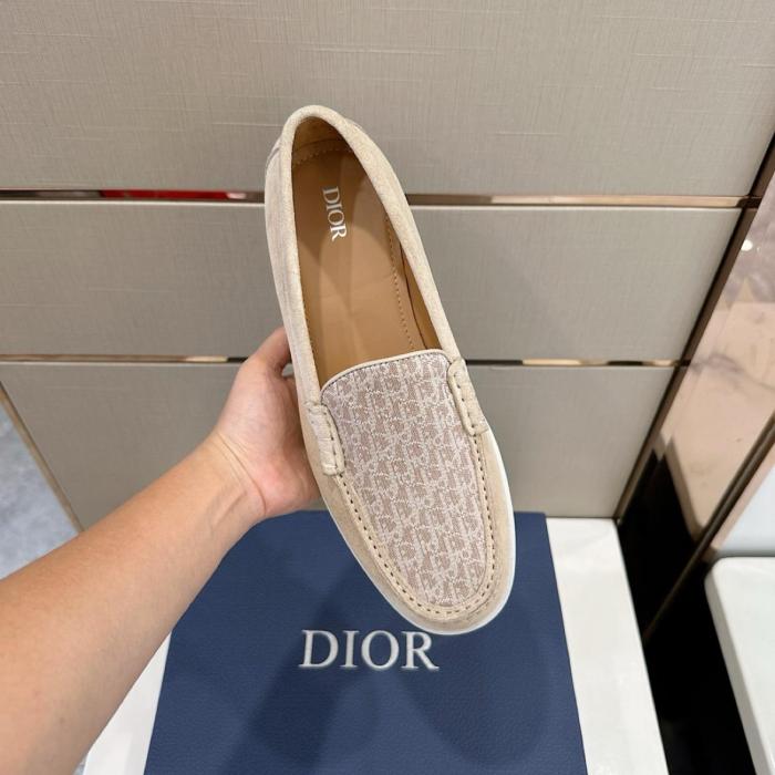 Dior Granville Loafer Beige Suede 3LO131ZWN161 / 3LO131ZWN_H161