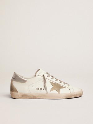 Golden Goose Super Star White Silver