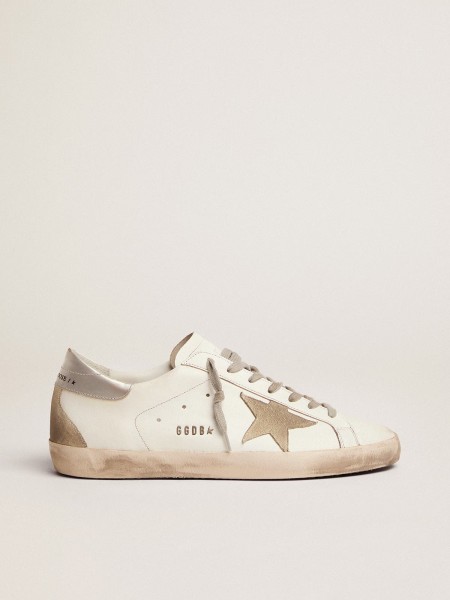 Golden Goose Super Star White Silver