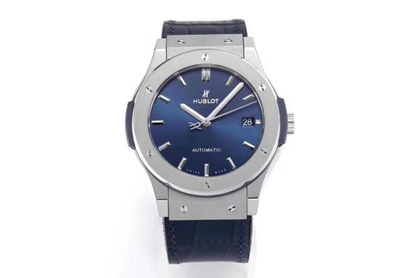 Watches Hublot Classic Fusion Titanium Blue 542.NX.7170.RX 42 mm