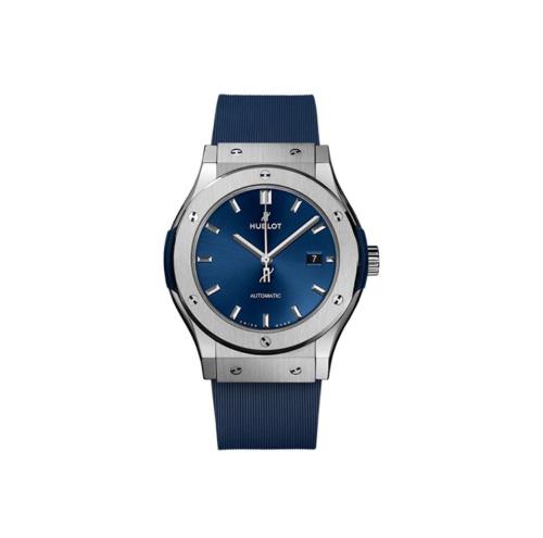 Watches Hublot Classic Fusion Titanium Blue 542.NX.7170.RX 42 mm