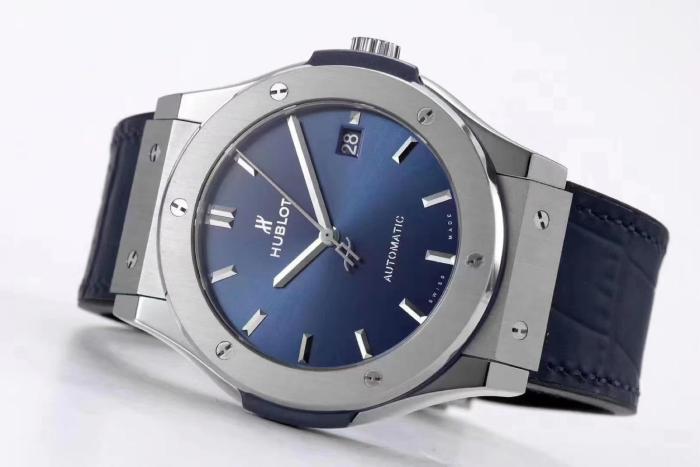 Watches Hublot Classic Fusion Titanium Blue 542.NX.7170.RX 42 mm