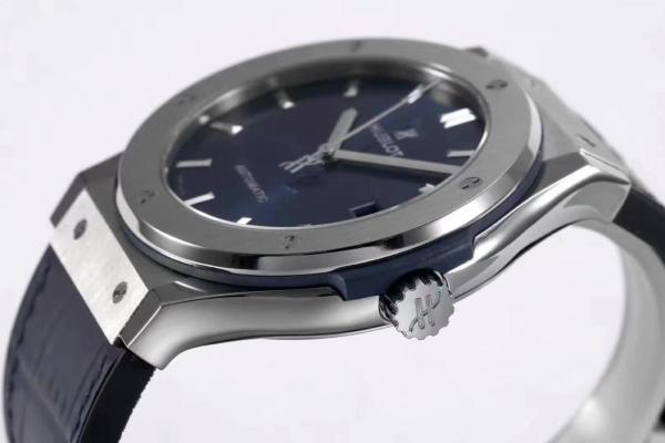 Watches Hublot Classic Fusion Titanium Blue 542.NX.7170.RX 42 mm