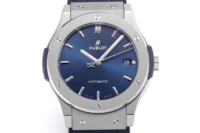Watches Hublot Classic Fusion Titanium Blue 542.NX.7170.RX 42 mm