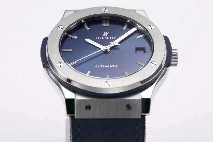 Watches Hublot Classic Fusion Titanium Blue 542.NX.7170.RX 42 mm
