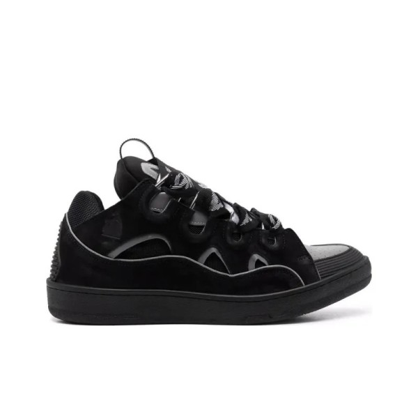 Lanvin Curb Sneaker Black Grey
