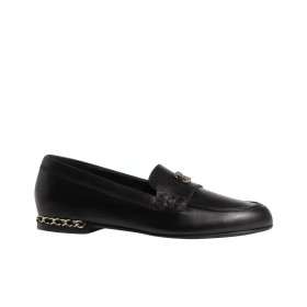 CHANEL Loafer Women's Black G35067 X53055 94305