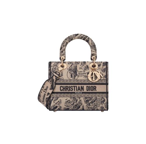 Handbags Lady Dior M0565OOMP-M918 size 24*11*20 cm