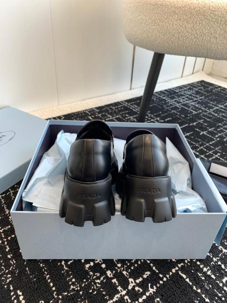 Prada Monolith brushed leather loafers 2DE129_B4L_F0002