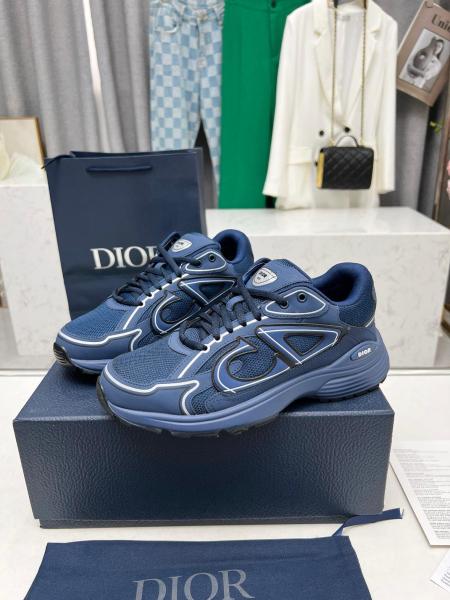 DIOR B30 CD Shoes Low top Casual Shoes Blue