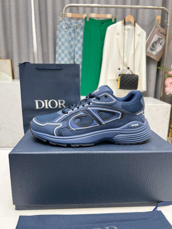 DIOR B30 CD Shoes Low top Casual Shoes Blue