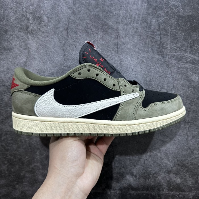Jordan 1 Retro Low OG SP Travis Scott Black Olive DM7866-002