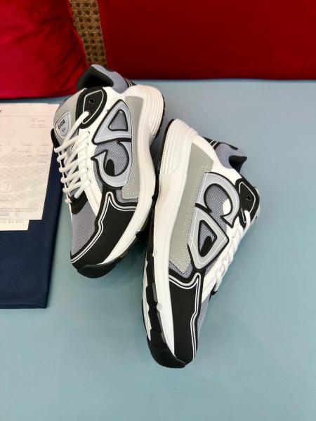 DIOR B30 Mesh Low top Casual Shoes Blue