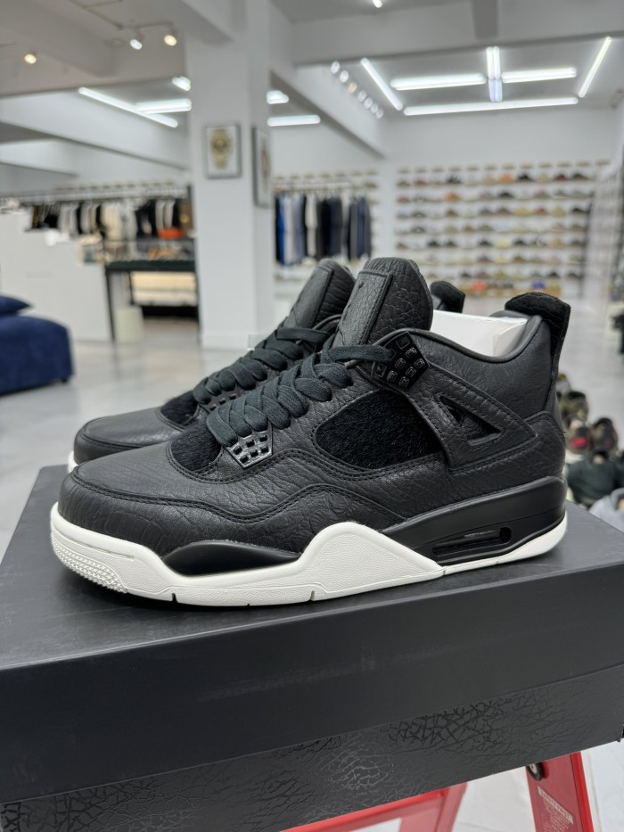 Jordan 4 Retro Pony Hair Black