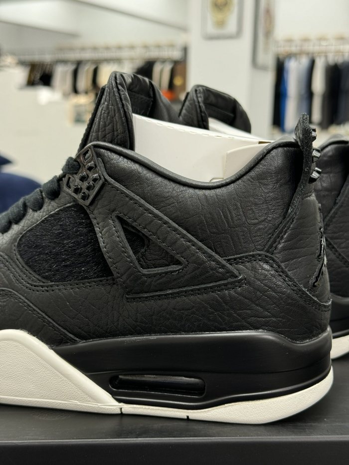 Jordan 4 Retro Pony Hair Black