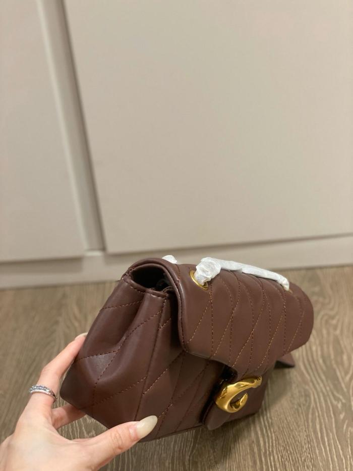 Handbags COACH Tabby 20 CP149-B4MPL Small size 19.69*6.99*10.8 cm