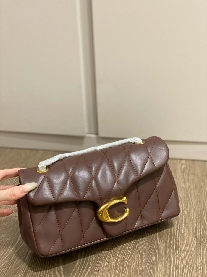 Handbags COACH Tabby 20 CP149-B4MPL Small size 19.69*6.99*10.8 cm