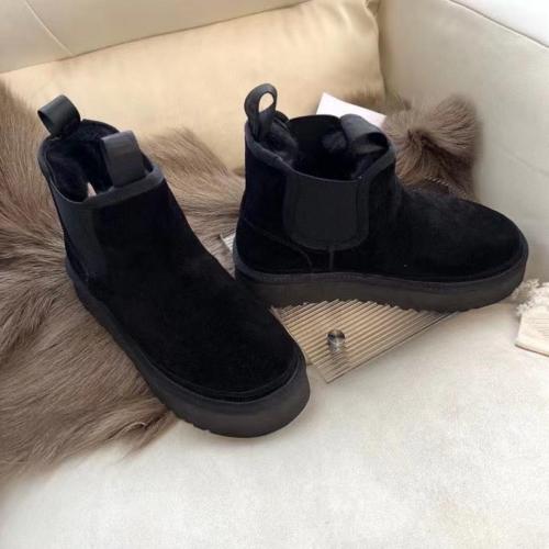 UGG Neumel Platform Chelsea Boot Black (Women's)