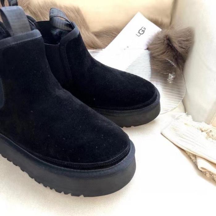 UGG Neumel Platform Chelsea Boot Black (Women's)