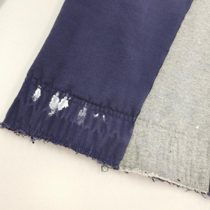 Gallery Dept. SS23 Graphic Painted Flared Long Casual Pants Mens Navy