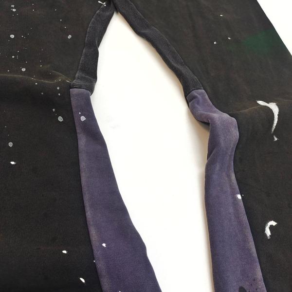 Gallery Dept. FW23 Monogram Elastic Flare Casual Pants Unisex Vintage Black GD-2131F-VBLK-M