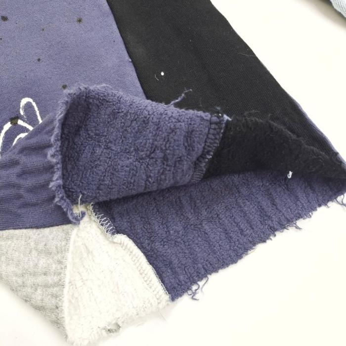 Gallery Dept. SS23 Graphic Painted Flared Long Casual Pants Mens Navy