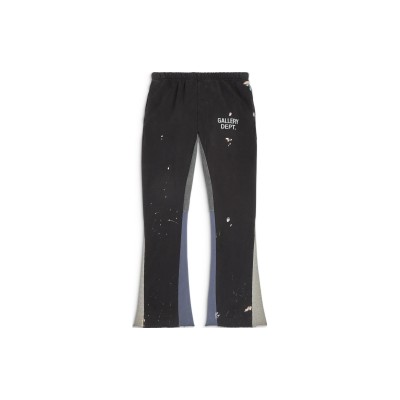 Gallery Dept. FW23 Monogram Elastic Flare Casual Pants Unisex Vintage Black GD-2131F-VBLK-M