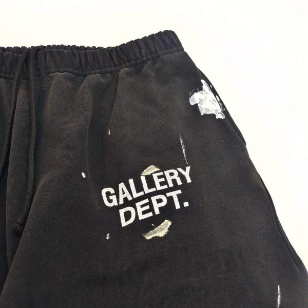 Gallery Dept. FW23 Monogram Elastic Flare Casual Pants Unisex Vintage Black GD-2131F-VBLK-M