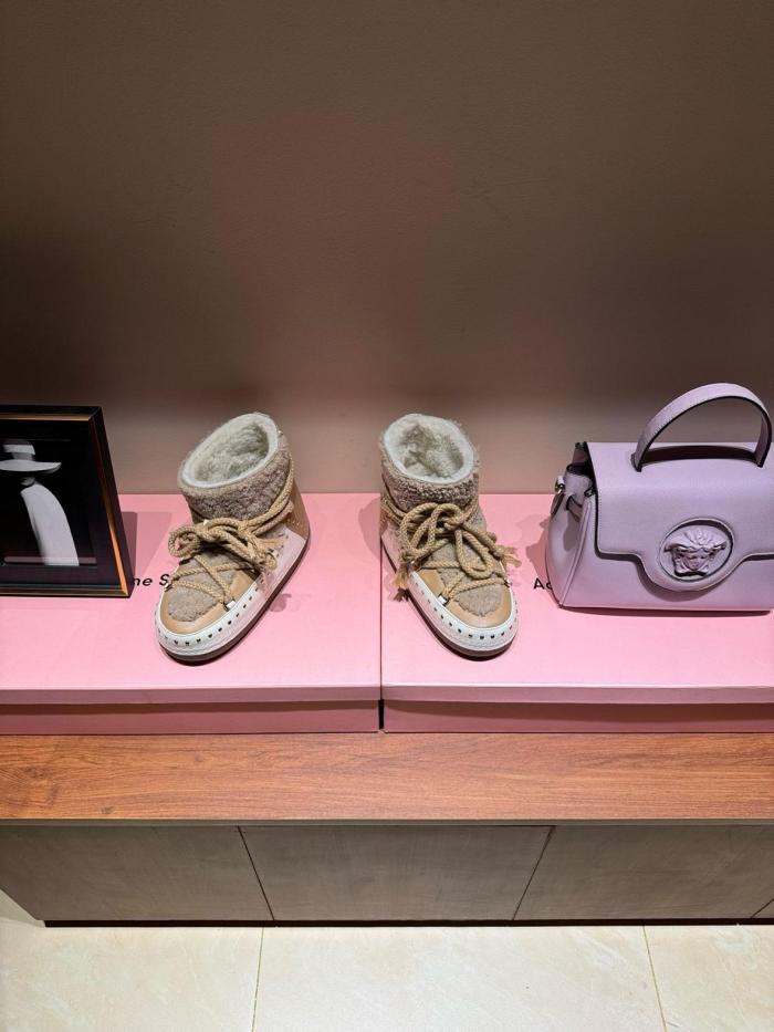 INUIKII Curly Rock Boot Beige 75101-076-705