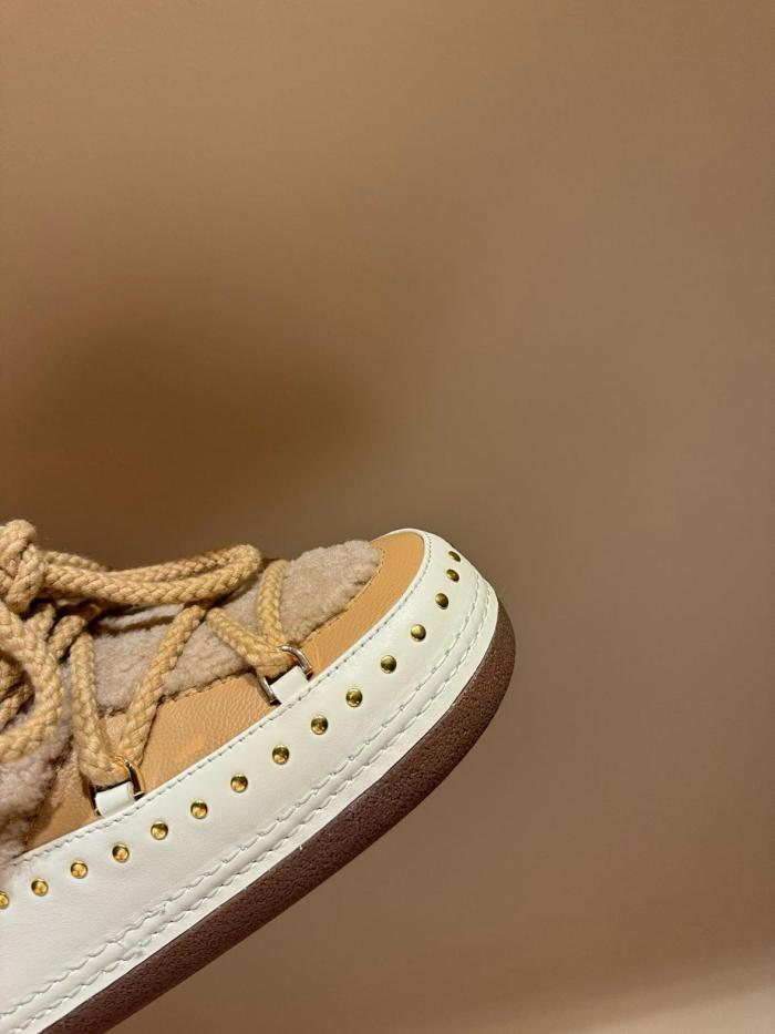 INUIKII Curly Rock Boot Beige 75101-076-705