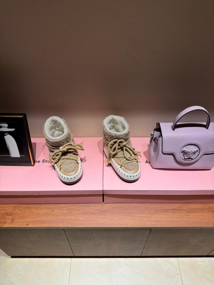 INUIKII Curly Rock Boot Beige 75101-076-705