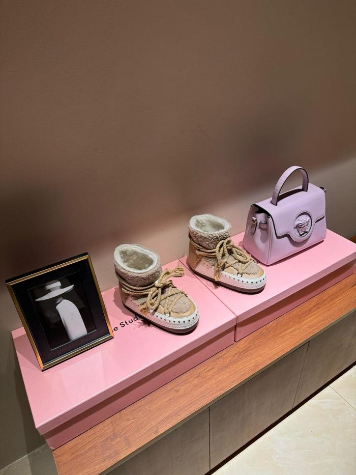 INUIKII Curly Rock Boot Beige 75101-076-705