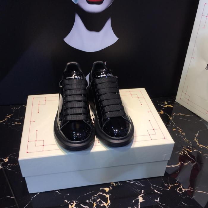 Alexander McQueen Oversized Black Patent
