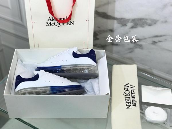 Alexander McQueen Oversized Worker Blue Sole