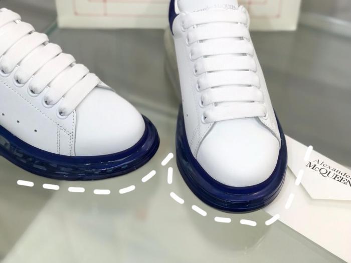 Alexander McQueen Oversized Worker Blue Sole